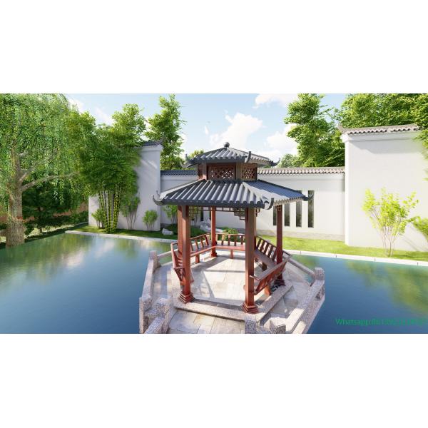 Customizable Sturdy Aluminum Pavilion Combining Traditional And Modern Elements