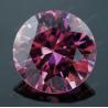China low price cz stone square shape pink synthetic diamond for sale