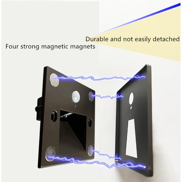 SS Panel Magnetic Surface Mounted Light Automatic Motion Sensor for Indoor Stairs
