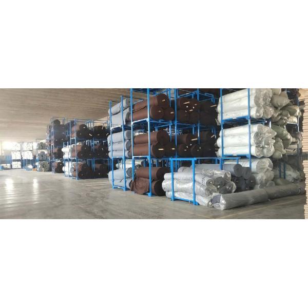 A19: Foldable Stacking rack Demountable Stacking rack for Canvas Textile Rolls Fabric Stackable Rack