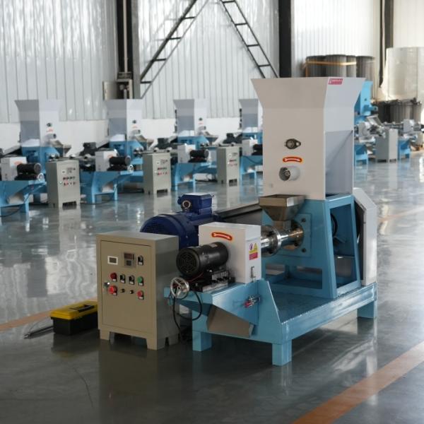 Floating Fish Food Manufacturing Machine Electric Heating