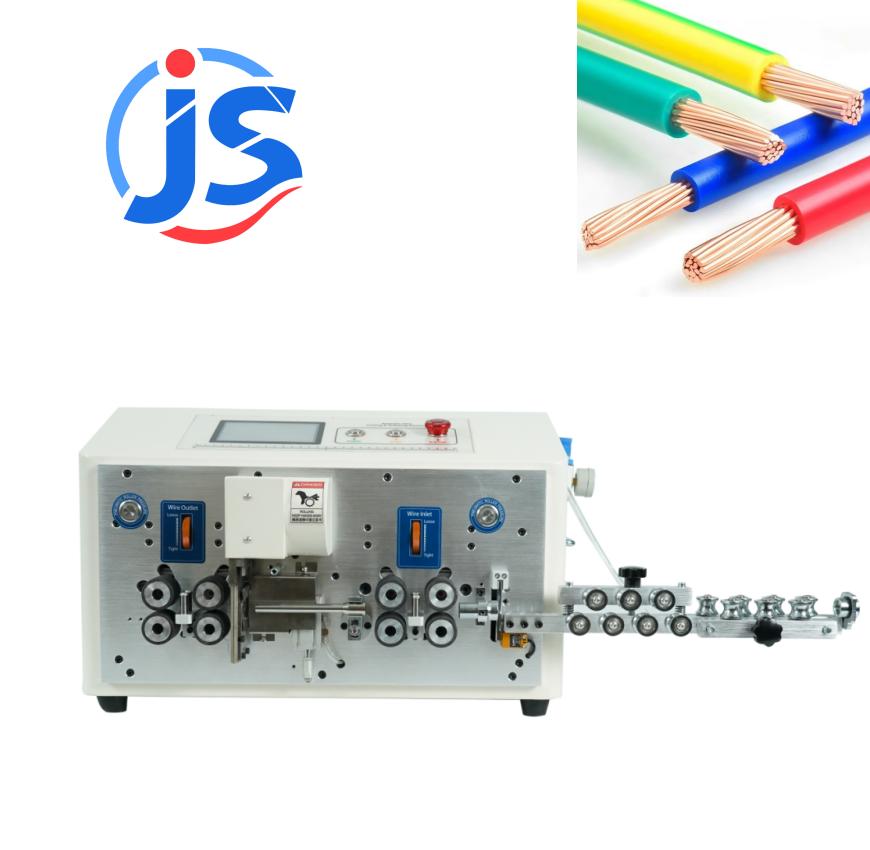 8 Wheel Automatic Accelerated Version Double-Layer Round Sheathed Cable Stripper and Cutter Multi-core Cable Stripping Machine