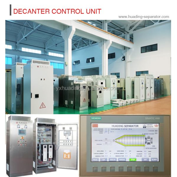 OEM Disc Stack Separator Centrifuge 110V - 480V Bowl Screw Conveyor Gearbox End Hub