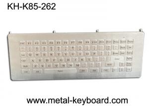 Quality 85 Keys Ruggedized Keyboard , Industrial Computer Metal Kiosk Keyboard for sale