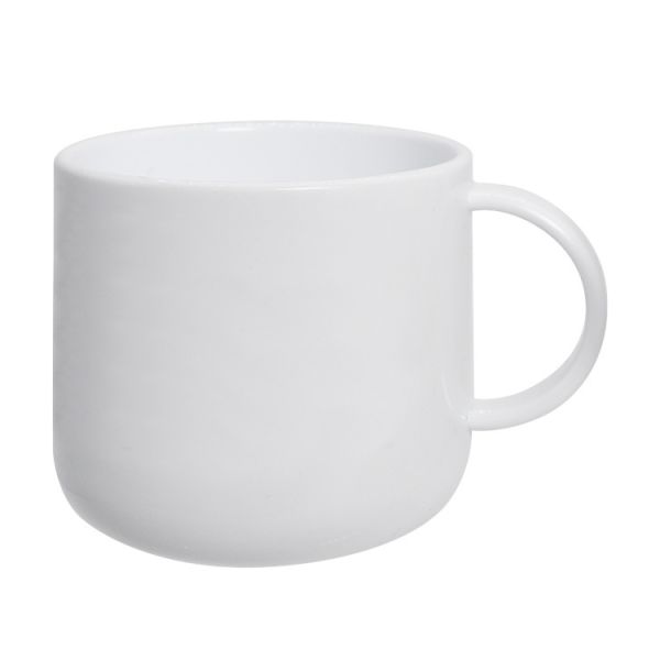 Cute Blank 6oz White Plastic Sublimation Cups