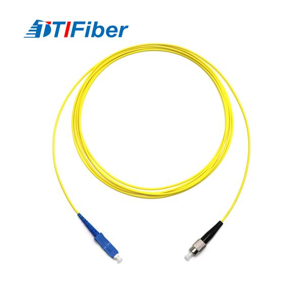 G652D/G657A FC/UPC -SC/UPC SM Singlemode Simplex LSZH Network Fiber Optic Patchcord