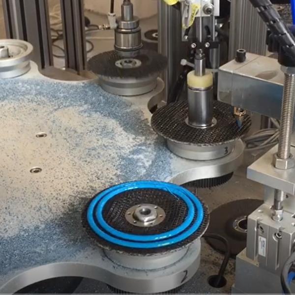 Automatic Flap Disc Machine for Making Flap Discs and Wheels in 11-35mm Width Range