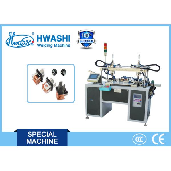 MFDC Spot Automatic Welding Machine , Relay Silver Contact electric welding equipment