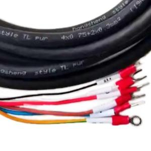 1Gbps transmission robot wiring harness tin plating high flexibility wire