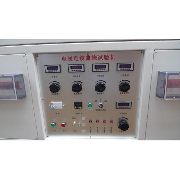 High Voltage Flexible Cable Testing Equipment Flexing Tester AC 380V / 50HZ