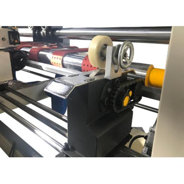 Steel Carton Folder Gluer Machine , Electric Driven Carton Box Forming Machine