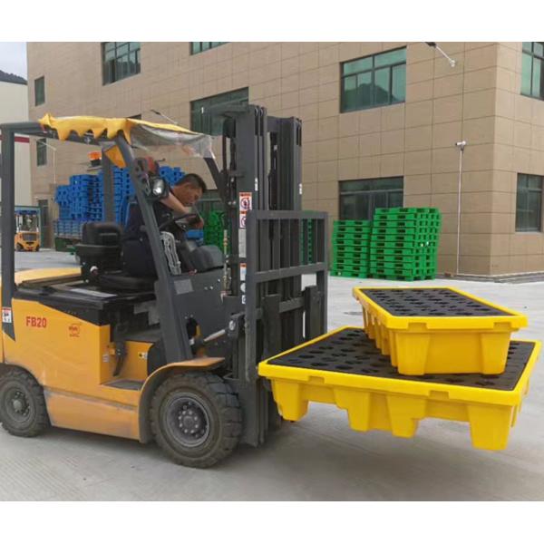 2 4 Drum Plastic Spill Containment Pallet Polyethylene Plastic Bunded Pallets