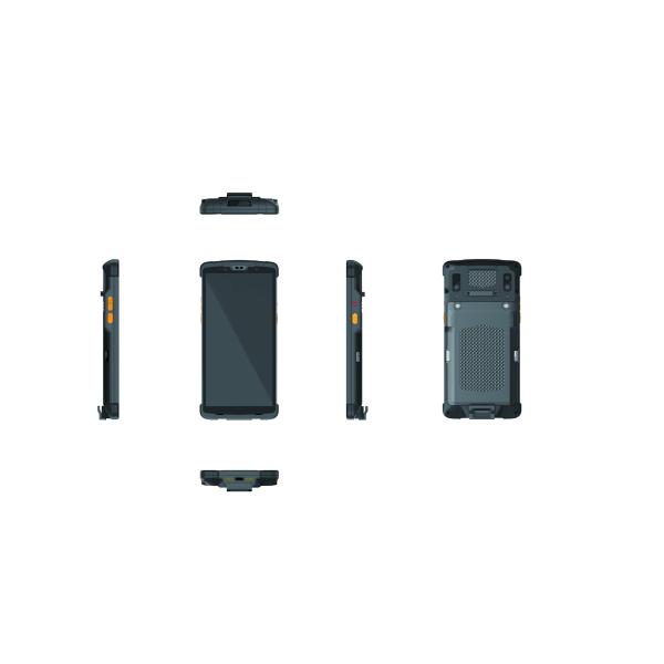 IP65 SD60 Logistics Handheld PDAs Bar Code Scanners Octa Core 2GHz CPU Removable Battery