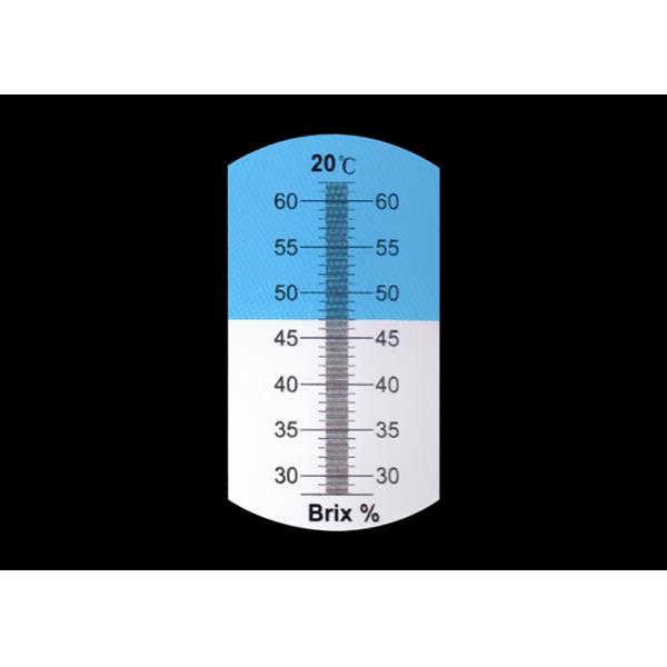 Sugar ATC Cutting Fluid Refractometer Durable With 28~62% Brix Range