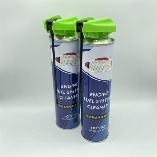 Compact folding aerosol spray cap showing folded position