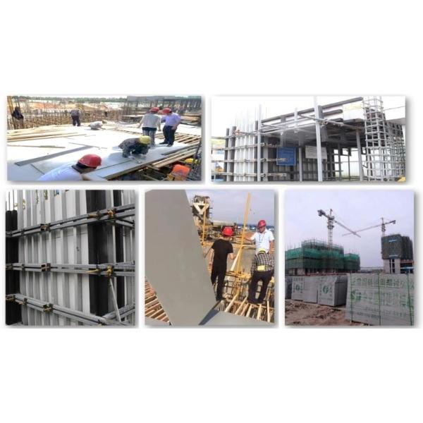 Single Screw Weight 8-20 T Extrusion Mould PP Plastic Construction Formwork Machine