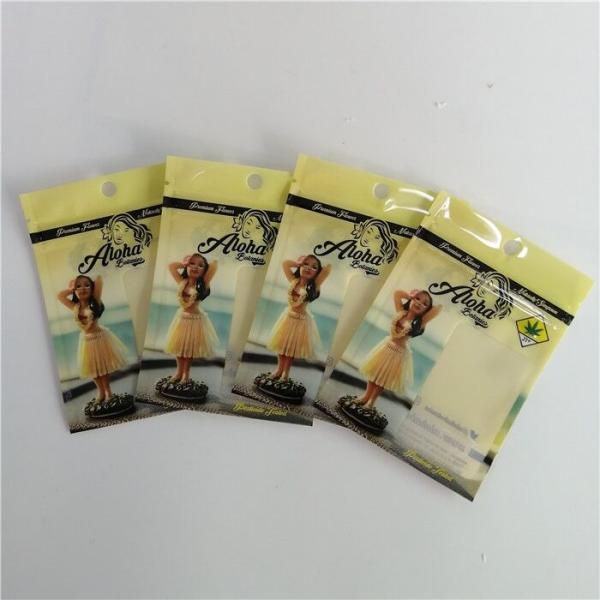 Gravure Printing Flat 3.5g Child Proof Bag