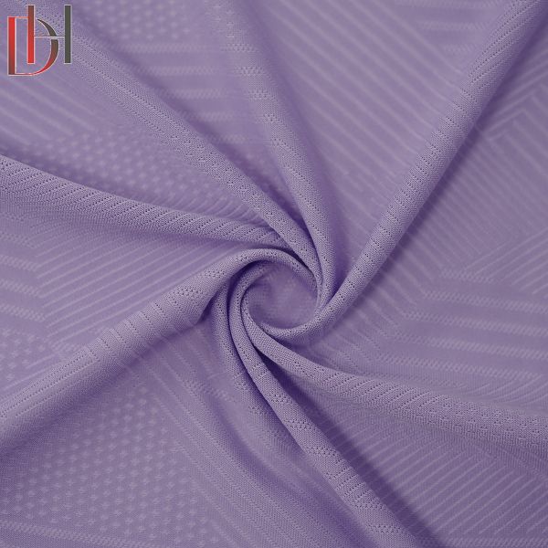 Customizable Comfortable Lightweight Rib 165cm 140g 100% Polyester Phantom T-shirt Clothing Fabric Factory