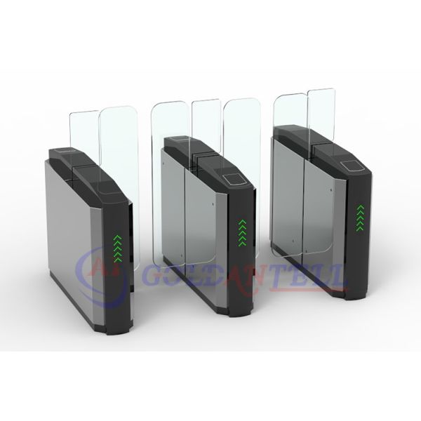 Full Automatic Speed Gate Turnstile with 550mm-600mm Passage Width 30-40 Persons/Min Pass Speed and IP54 Protection
