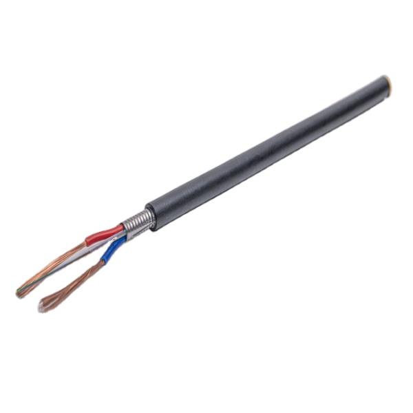 4-Core Hybrid OPLC Fiber Optic Cable with Copper Wires
