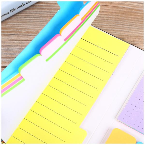 A5 Simplicity Customized Sticky Notes Set Pp Cover Book Customized Logo LOGO with LOGO