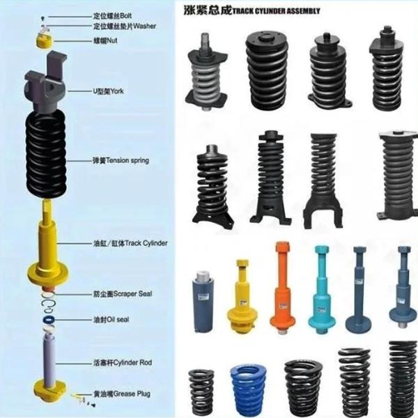 Recoil Tension Track Adjuster/Track Adjuster Spring for CAT E200 E307 E320 E330 E336