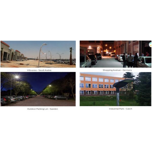 30W S3 LED Street Lamps with smart lighting IP66 160LPW 7 years guarantee