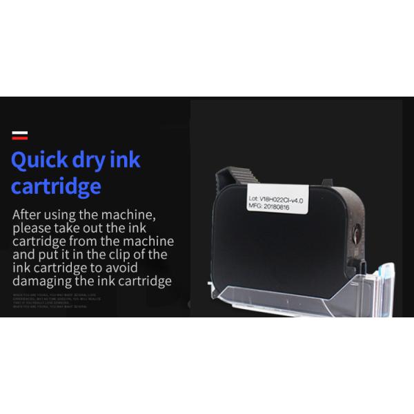 High Definition Handheld Inkjet Printer for Batch Code and Serial Number CE Certified