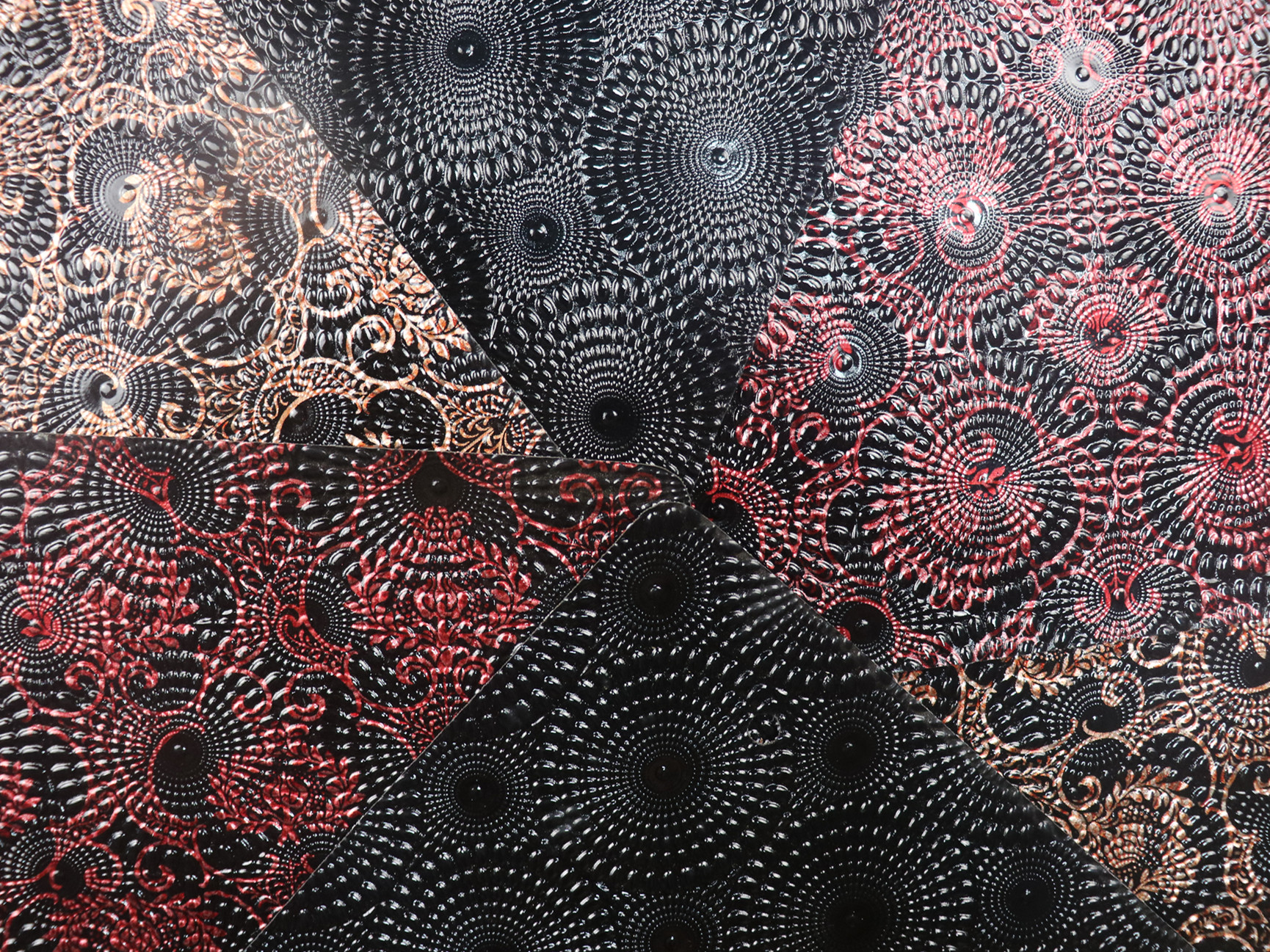 High Quality Soft Thick Printed Leather