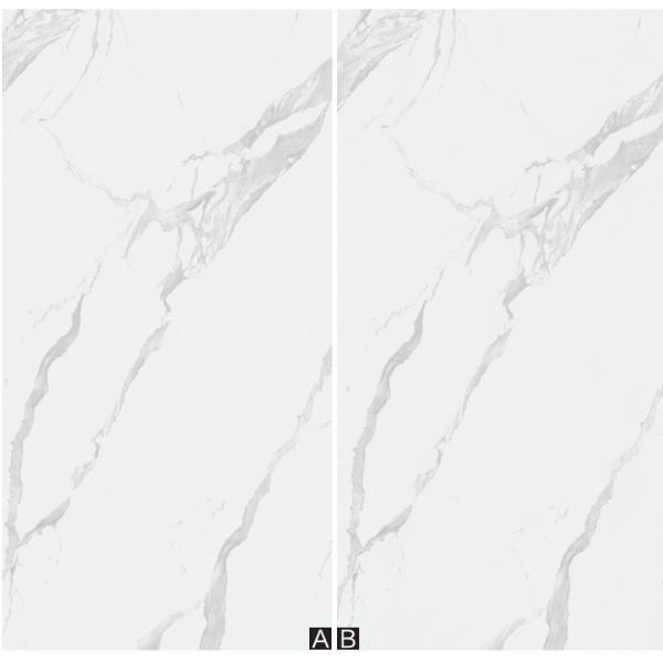 Cloud White Sintered Stone Slab 12mm Matte Kitchen Countertop