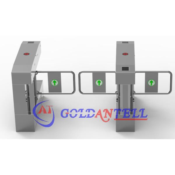 Gym Vertical 180cm Width Swing Barrier Gate Dual Movement Gate