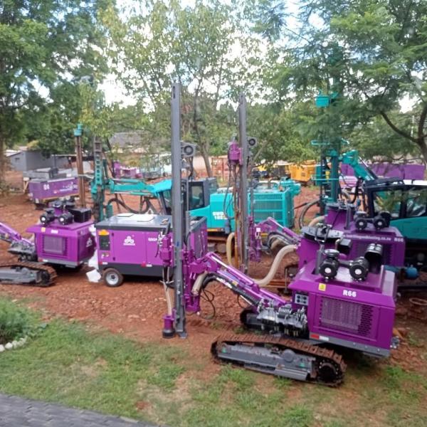 Surface DTH Hammer Drill Rig Borehole 20m Depth Mining Machinery Portable Drilling Rig Machine