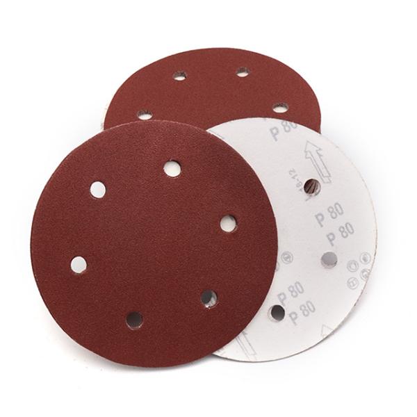 OEM Support D Weight Hook and Loop Abrasive Paper Disc for Customized