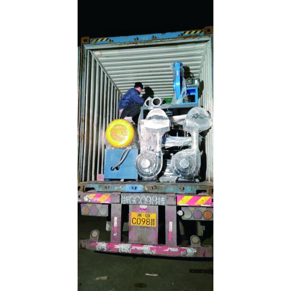 Double Twin Screw Plastic Extruder Masterbatch Granulator for Customized Requirements