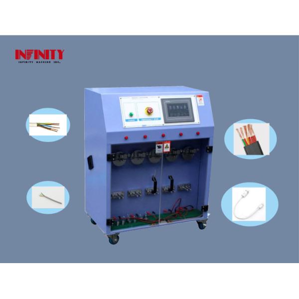 Panasonic Servo Motor Drive Five Stations Wire Pull Testing Machine With 45ms Acceleration/Deceleration Time