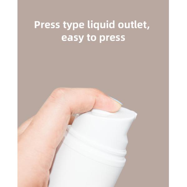 5oz Plastic Airless Vacuum Pump Bottle Empty Refillable Bayonet Makeup Sample Packing