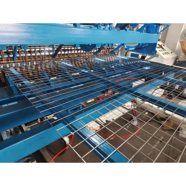 6.0mm Diameter 2m Width Roll Mesh Welding Machine Plc