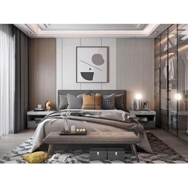 15cmx9mm Interior WPC Wall Panel 16.5cmx2.5cm Waterproof Fluted Wall Panel
