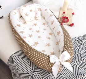 Quality Modern Style Crib Nest with Solid and Polyester Filling for sale