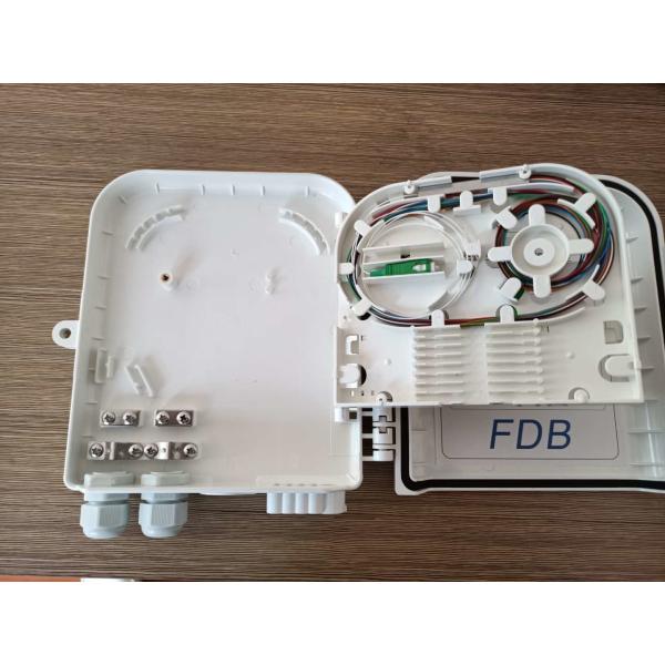 2 In 8 Out Drop Cable PLC Splitter Fiber Optic Termination Box
