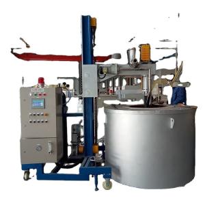 Quality Aluminum Shell Induction Melting Furnace 1 Ton With Electric Induction Heating for sale