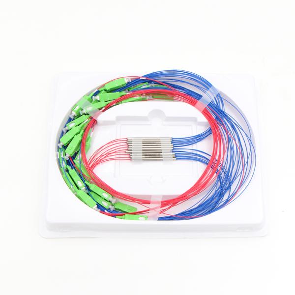 1x2 PON FBT Fiber Optic Coupler Splitter