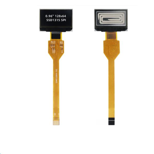 0.96 inch PMOLED display 128X64 dots 8PINS SPI interface driving IC SSD1315