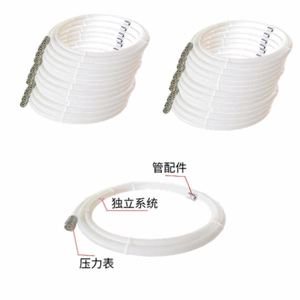 White PA12 Automatic Fire Suppression Tube High Corrosion Resistance