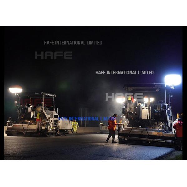 LED400W Temporary Construction Work Lights Outside For Night Real Estate Building