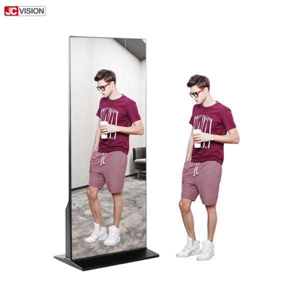 43inch Interactive Smart Mirror LCD FHD IPS Touch Screen Mirror Display For Retail