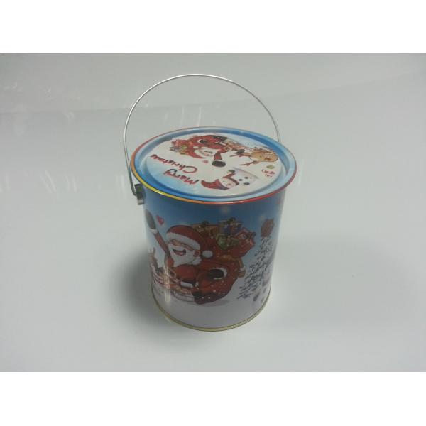 Cartoon Printed Tin Cookie Containers