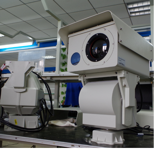 Oilfield Safety Dual Sensor Thermal Camera With IP Control Electronic System