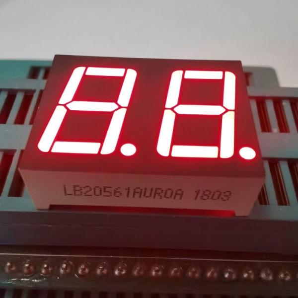 Ultra Bright Red 2 Digit 0.56 inch 7 Segment LED Display Common Anode