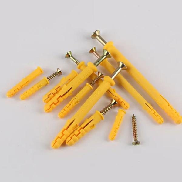 Drywall Concrete Plastic Expansion Anchor High Load Capacity